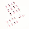 12 Sizes-24 Pcs Press On Nails JP1128