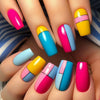 12 Sizes-24 PcsPress On Nails Y559