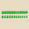 12 Sizes-24 Pcs Press On Nails Y1519
