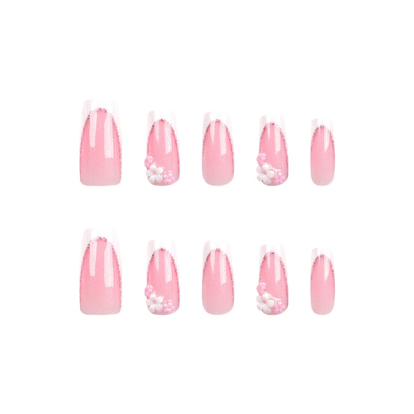 12 Sizes-24 Pcs Press On Nails JP2868