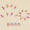 12 Sizes-24 Pcs Press On Nails Y1876