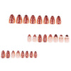 12 Sizes-24 Pcs Press On Nails JP4002