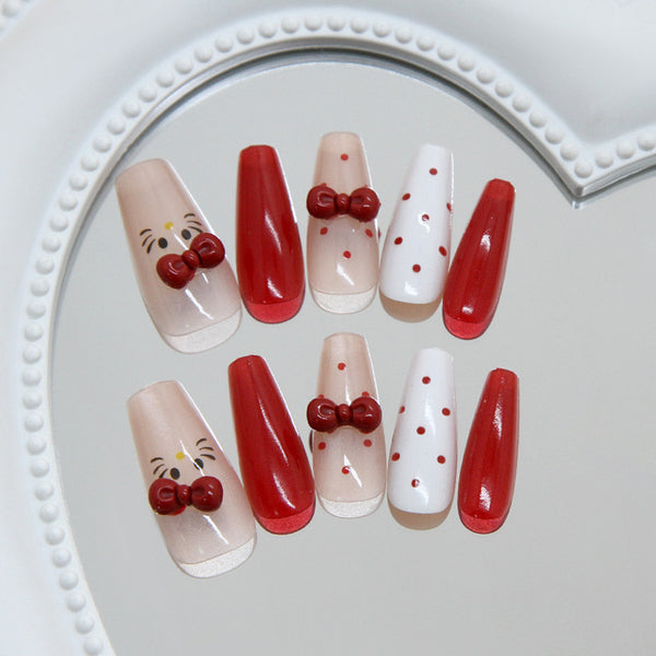 30 Pcs Press On Nails Z1295