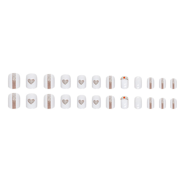 12 Sizes-24 Pcs Press On Nails Z816