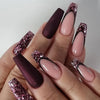 12 Sizes-24 Pcs Press On Nails W1492