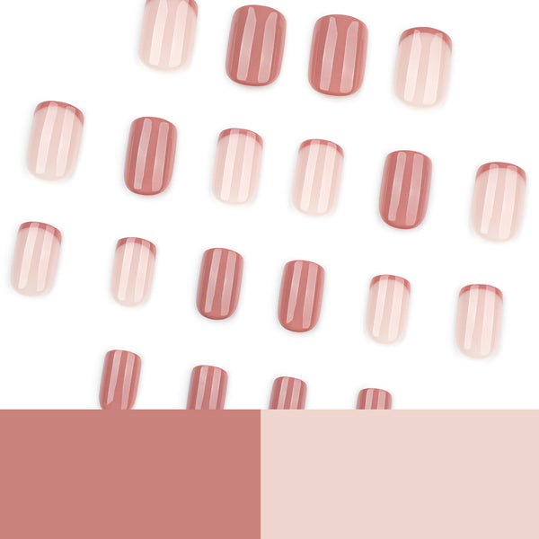 12 Sizes-24 Pcs Press On Nails JP3956