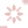 12 Sizes-24 Pcs Press On Nails C1055