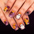 12 Sizes-24 Pcs Press On Nails C2024