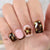 12 Sizes-24 Pcs Press On Nails C1406