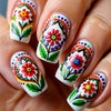 12 Sizes-24 Pcs Press On Nails Y1635