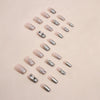 12 Sizes-24 Pcs Press On Nails Z818