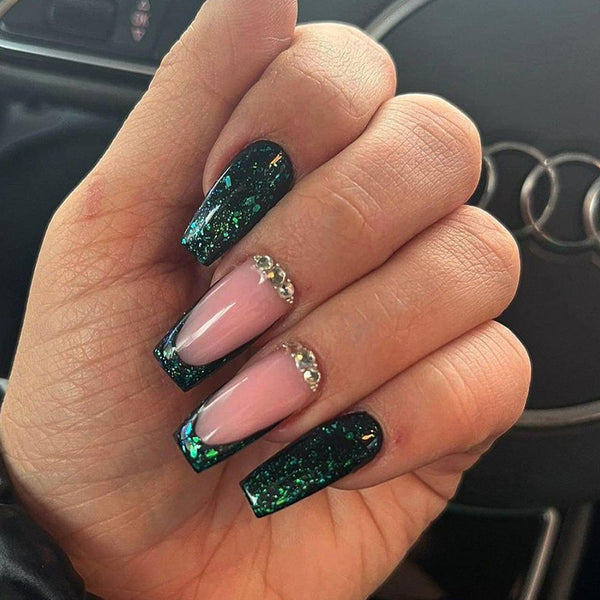 12 Sizes-24 Pcs Press On Nails Z631