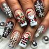12 Sizes-24 Pcs Press On Nails Y1226