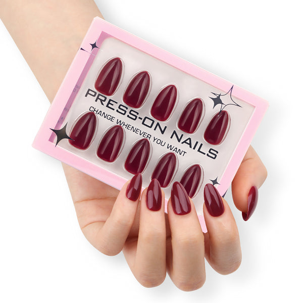 15 Sizes-30 Pcs Press On Nails GD36