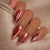 12 Sizes-24 Pcs Press On Nails C1446