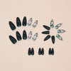 12 Sizes-24 Pcs Press On Nails W1526