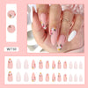 12 Sizes-24 Pcs Press On Nails W730