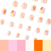 12 Sizes-24 Pcs Press On Nails JP2610