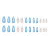 12 Sizes-24 Pcs Press On Nails Z1041