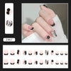 12 Sizes-24 Pcs Press On Nails Z455