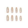 12 Sizes-24 Pcs Press On Nails Z136