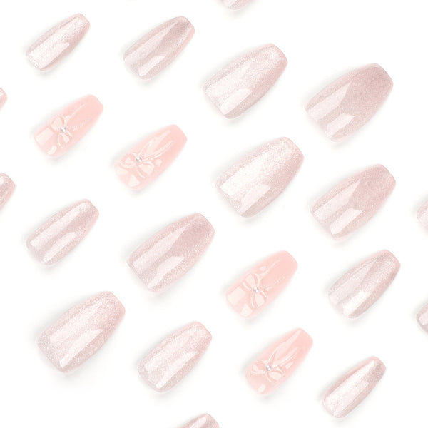 12 Sizes-24 Pcs Press On Nails JP3290