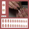 12 Sizes-24 Pcs Press On Nails W1998