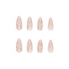 12 Sizes-24 Pcs Press On Nails W233