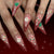 12 Sizes-24 Pcs Press On Nails C1282