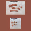 12 Sizes-24 Pcs Press On Nails JP677