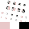 12 Sizes-24 Pcs Press On Nails JP1673