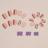 12 Sizes-24 Pcs Press On Nails W1067
