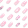 12 Sizes-24 Pcs Press On Nails JP2712
