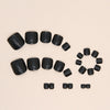 12 Sizes-24 Pcs Press On Nails F070