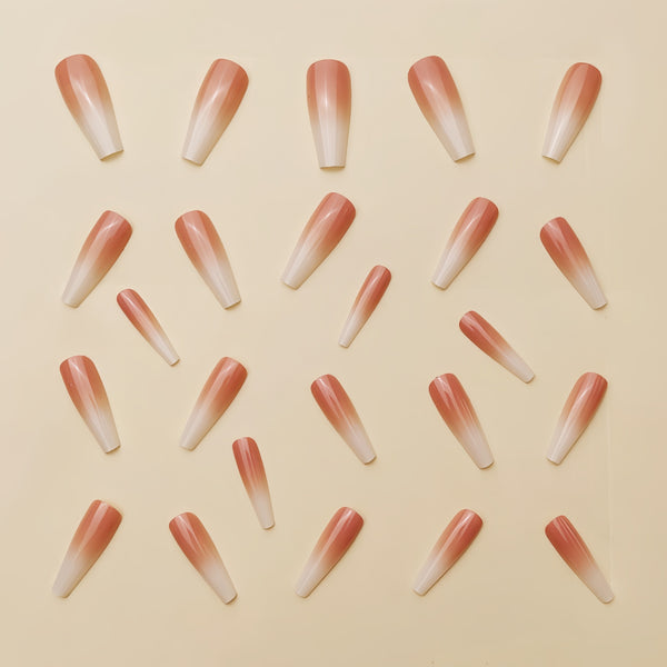 12 Sizes-24 Pcs Press On Nails Y122