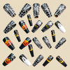 12 Sizes-24 Pcs Press On Nails Y1165
