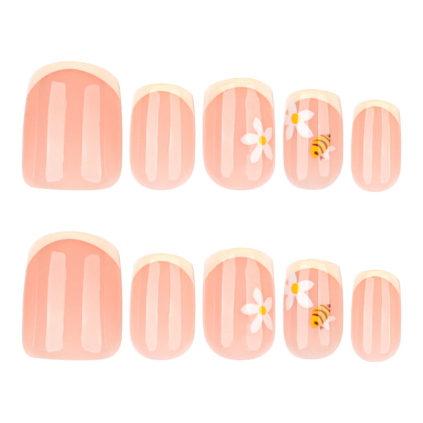 12 Sizes-24 Pcs Press On Nails JP3947