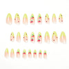 12 Sizes-24 Pcs Press On Nails JP1765