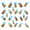 12 Sizes-24 Pcs Press On Nails Y773
