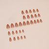 12 Sizes-24 Pcs Press On Nails W1617
