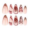 12 Sizes-24 Pcs Press On Nails JP3856