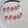 12 Sizes-24 Pcs Press On Nails Z904