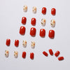 12 Sizes-24 Pcs Press On Nails JP968