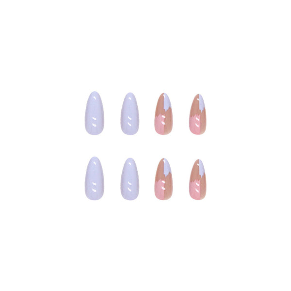 12 Sizes-24 Pcs Press On Nails W118