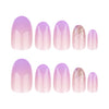 12 Sizes-24 Pcs Press On Nails JP3732