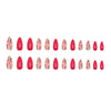 12 Sizes-24 Pcs Press On Nails W447