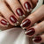12 Sizes-24 Pcs Press On Nails Y1770