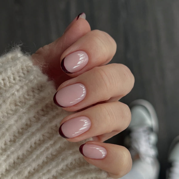 12 Sizes-24 Pcs Press On Nails JP4160