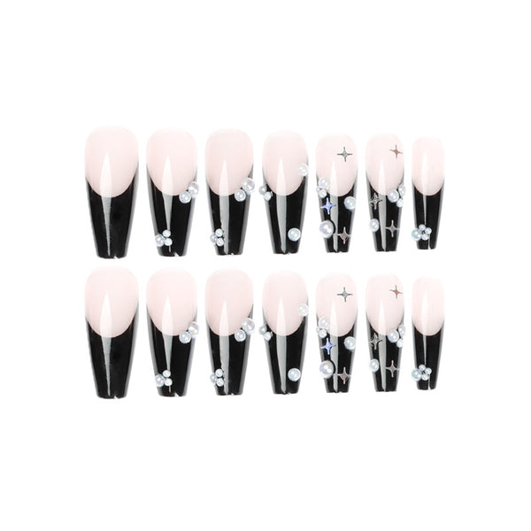 12 Sizes-24 Pcs Press On Nails JP1567