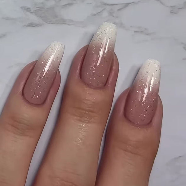 12 Sizes-24 Pcs Press On Nails W1962